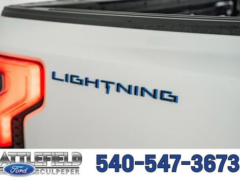 New 2025 Ford F150 Lightning Lariat w/ Max Trailer Tow Package image 21