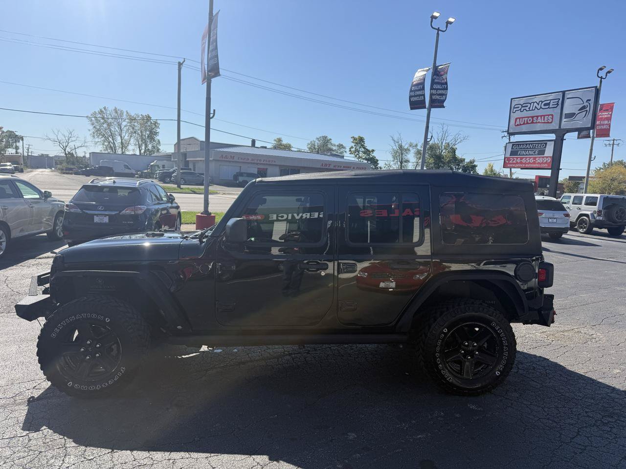 Used 2018 Jeep Wrangler Unlimited Sport AWD/4WD image 4