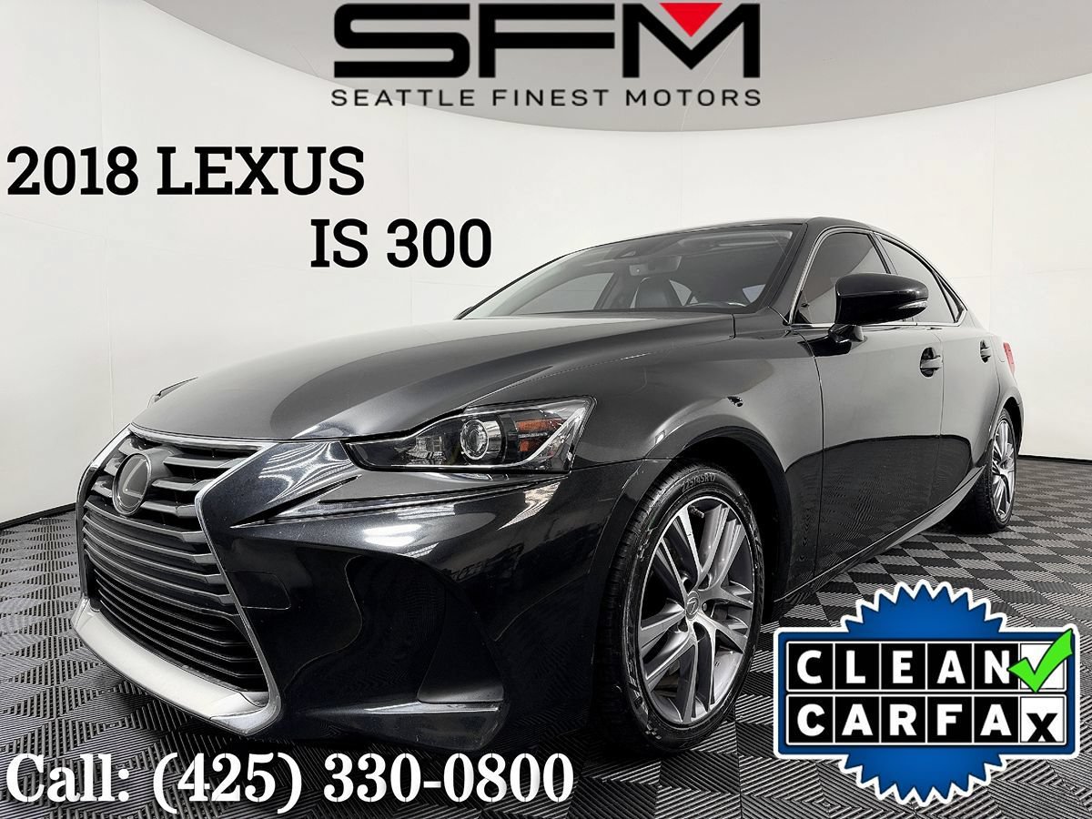 Used 2018 Lexus IS 300 w/ Accessory Package 2 RWD image 1