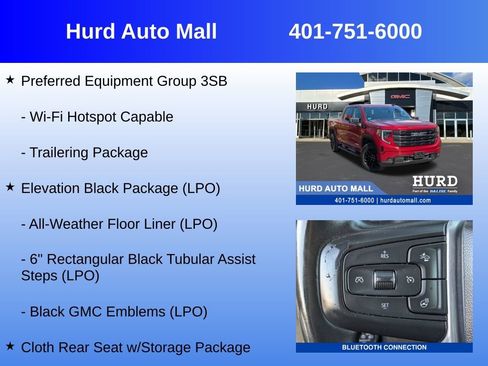 Used 2023 GMC Sierra 1500 Elevation w/ LPO, Elevation Black Package image 30