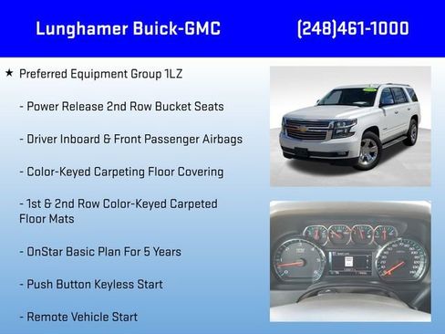 Used 2018 Chevrolet Tahoe Premier w/ Max Trailering Package AWD/4WD image 12