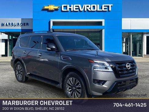 Used 2022 Nissan Armada SL w/ Midnight Edition Package image 1