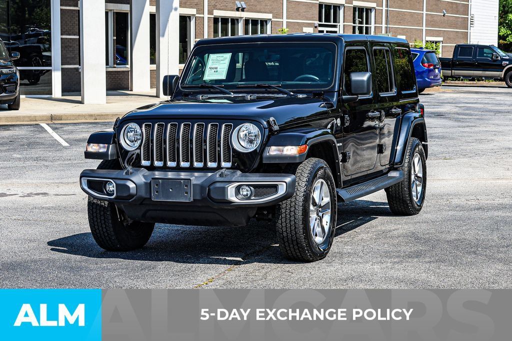 Used 2023 Jeep Wrangler Unlimited Sahara w/ Cold Weather Group AWD/4WD image 3