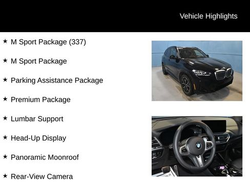 Certified 2024 BMW X3 xDrive30i w/ Premium Package image 32