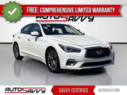 Used 2023 INFINITI Q50 Luxe w/ Cargo Package