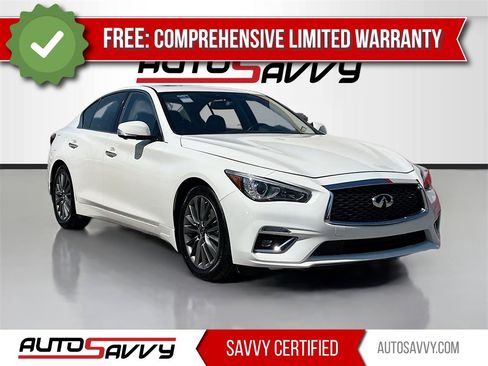 Used 2023 INFINITI Q50 Luxe w/ Cargo Package image 1