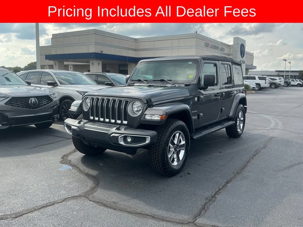 Used 2018 Jeep Wrangler Unlimited Sahara AWD/4WD image 1