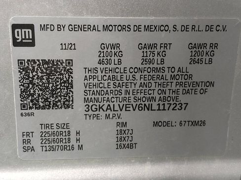 Used 2022 GMC Terrain SLT w/ LPO, Cargo Package AWD/4WD image 33