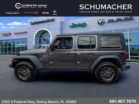 Certified 2024 Jeep Wrangler Unlimited Sport AWD/4WD image 4