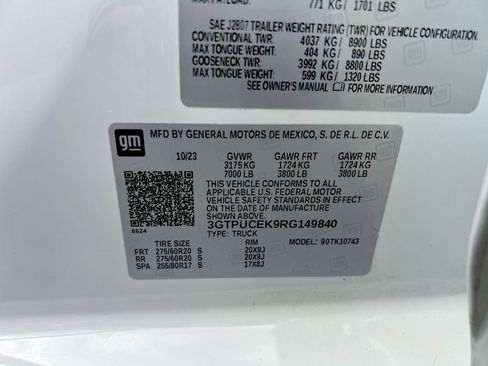 Used 2024 GMC Sierra 1500 Elevation AWD/4WD image 27