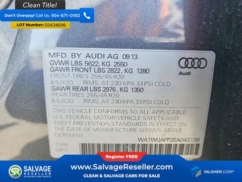 Used 2014 Audi Q5 3.0T Prestige w/ Prestige Package AWD/4WD image 17
