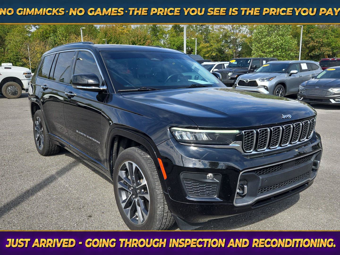 Used 2021 Jeep Grand Cherokee L Overland w/ Luxury Tech Group IV AWD/4WD image 1