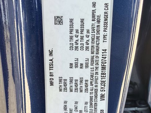 Used 2021 Tesla Model 3 Long Range image 24