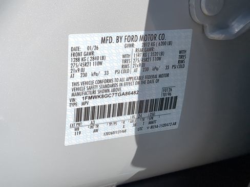 New 2026 Ford Explorer ST w/ Sun And Sound Package image 69
