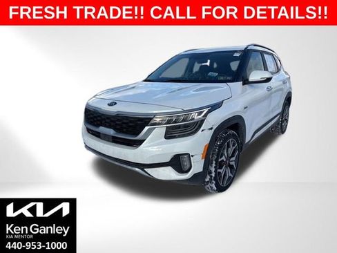 Certified 2021 Kia Seltos SX w/ SX Sunroof Package image 1