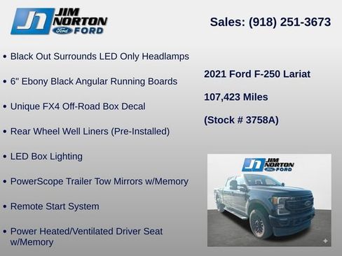 Used 2021 Ford F250 Lariat AWD/4WD image 16