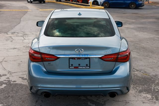 Used 2018 INFINITI Q50 Luxe w/ Cargo Package (L95) RWD image 10