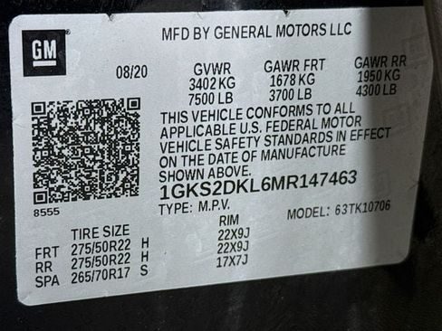 Used 2021 GMC Yukon Denali w/ Denali Premium Package AWD/4WD image 36