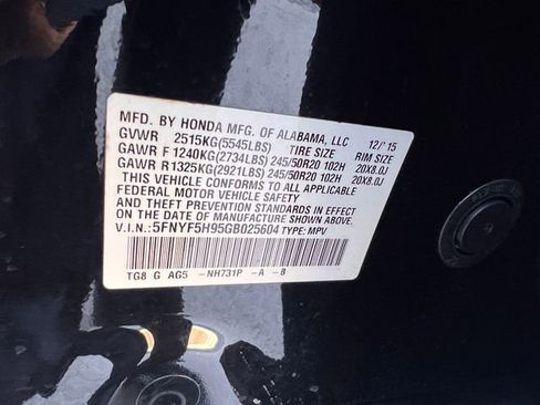 Used 2016 Honda Pilot Touring image 37