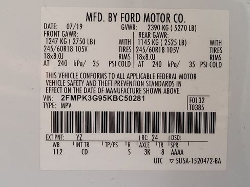Used 2019 Ford Edge SE FWD image 33