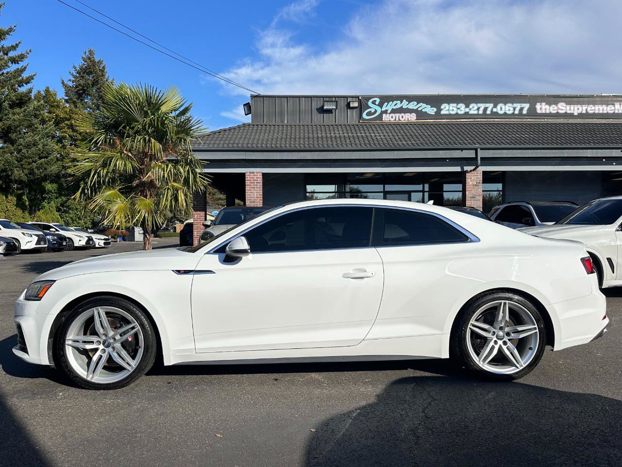 Used 2018 Audi A5 2.0T Premium Plus w/ Premium Plus AWD/4WD image 3