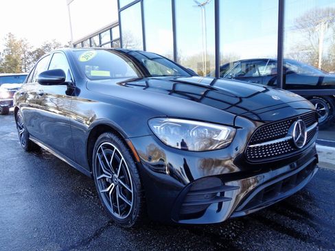 Used 2021 Mercedes-Benz E 450 4MATIC Sedan w/ Premium Package image 3