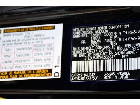 Used 2015 Toyota 4Runner SR5 Premium AWD/4WD image 27