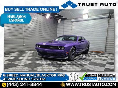 Used 2023 Dodge Challenger R/T w/ Blacktop Package