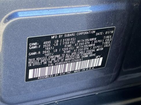 Used 2018 Subaru Outback 2.5i Limited image 35