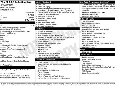 Used 2025 MAZDA CX-5 Signature image 11
