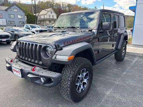 Used 2022 Jeep Wrangler Unlimited Rubicon w/ Steel Bumper Group AWD/4WD image 1