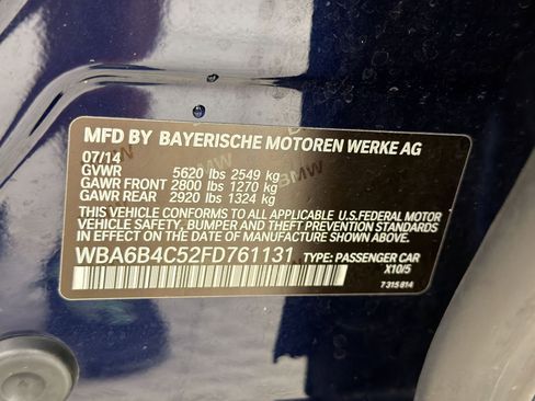 Used 2015 BMW 650i Gran Coupe xDrive AWD/4WD image 20