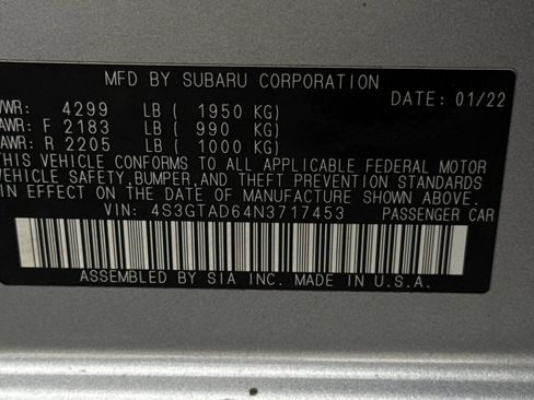 Used 2022 Subaru Impreza 2.0i Premium AWD/4WD image 43