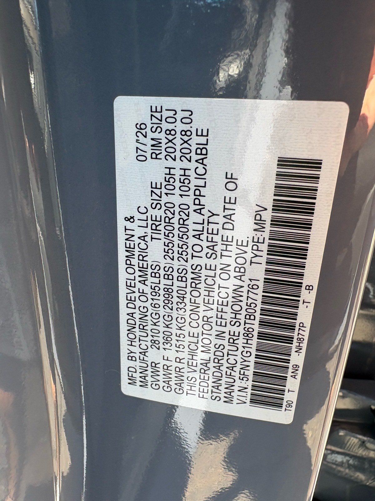 New 2026 Honda Pilot Elite image 31