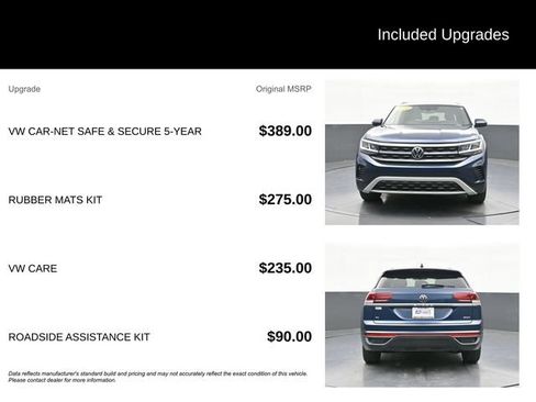 Used 2022 Volkswagen Atlas Cross Sport SE AWD/4WD image 9