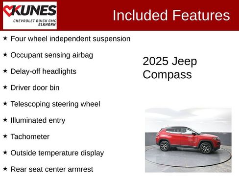 Used 2025 Jeep Compass Limited AWD/4WD image 3