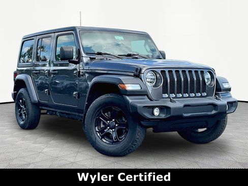 Used 2022 Jeep Wrangler Unlimited Sport AWD/4WD image 3