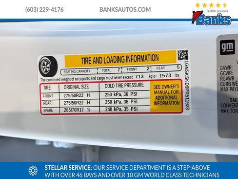 Used 2023 Chevrolet Tahoe Premier w/ Premium Package image 9