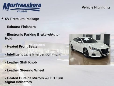 Used 2022 Nissan Altima 2.5 SV w/ SV Premium Package FWD image 5