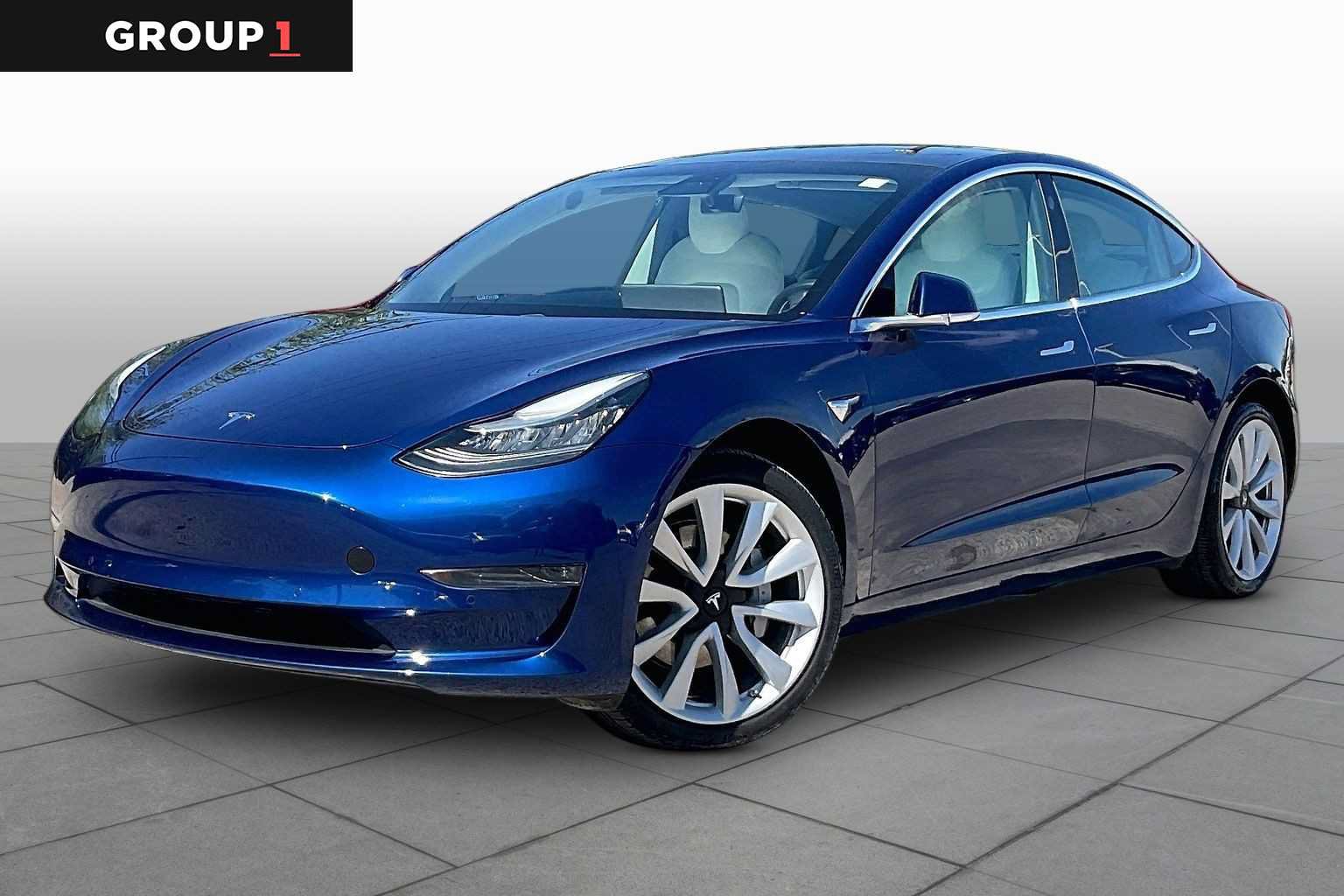 Used 2020 Tesla Model 3 Long Range AWD/4WD image 1