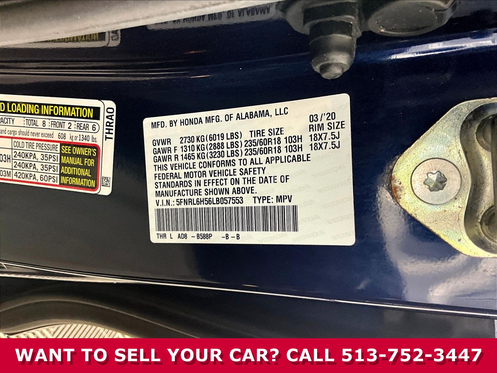 Used 2020 Honda Odyssey EX image 18