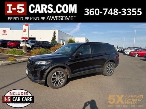 Certified 2025 Ford Explorer ST-Line AWD/4WD image 1