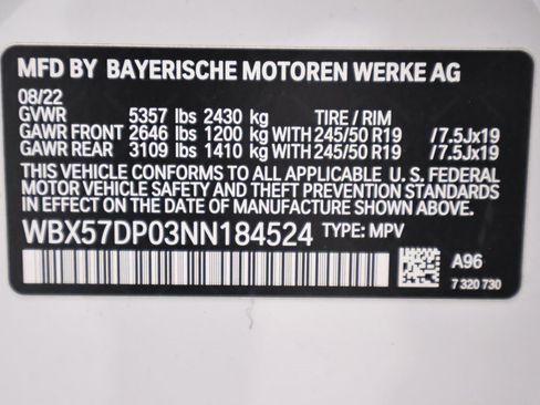 Used 2022 BMW X3 xDrive30i w/ Premium Package 2 (ZPA) image 41