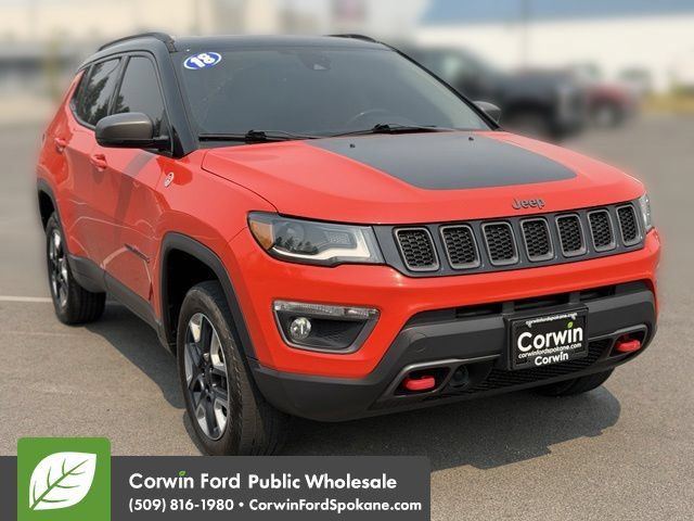 Used 2018 Jeep Compass Trailhawk w/ Leather Interior Group AWD/4WD 360° Tour