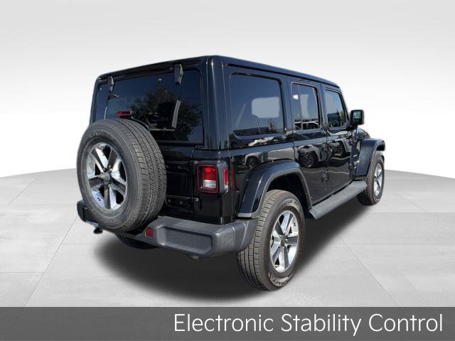 Used 2019 Jeep Wrangler Unlimited Sahara w/ Uconnect 4C Nav & Sound Group AWD/4WD image 7