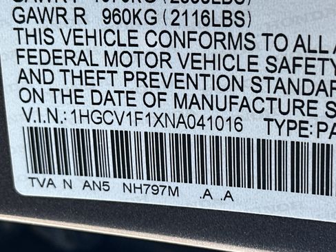 Used 2022 Honda Accord LX image 32