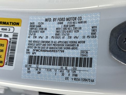 Used 2025 Ford Bronco Sport Big Bend AWD/4WD image 35