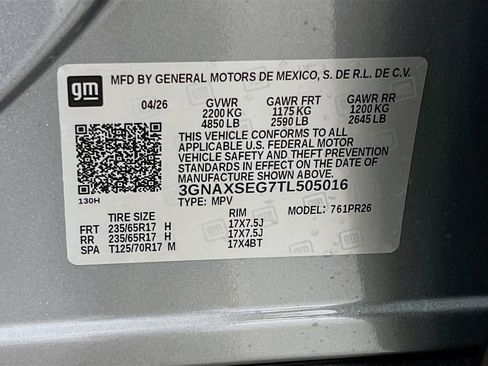 New 2026 Chevrolet Equinox ACTIV w/ Convenience Package III AWD/4WD image 32