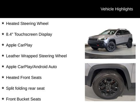 Used 2020 Jeep Cherokee Trailhawk w/ Cold Weather Group AWD/4WD image 25