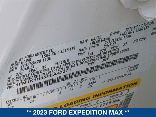 Certified 2023 Ford Expedition Max XLT RWD image 24